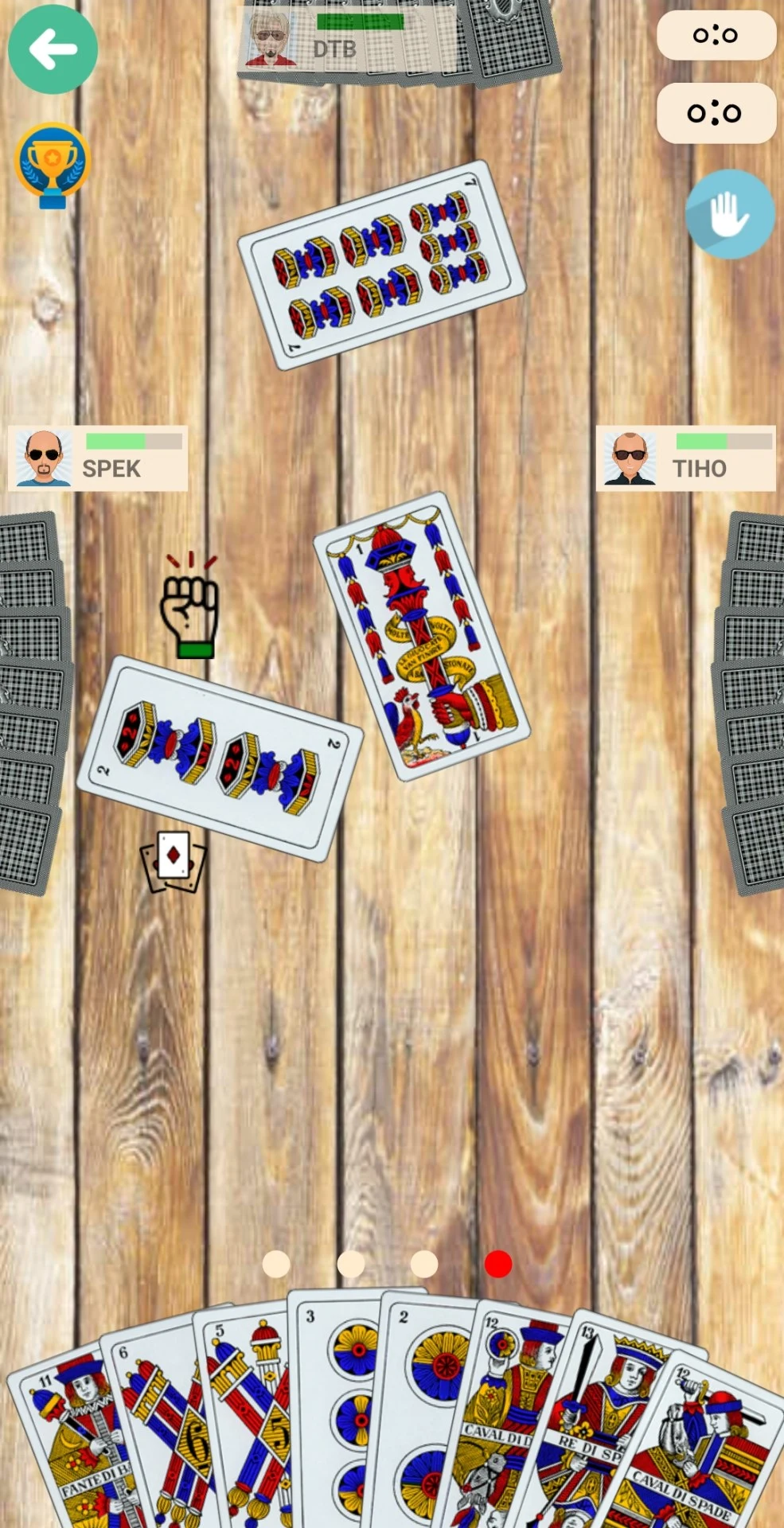 Briscola & Tressette Online screenshot